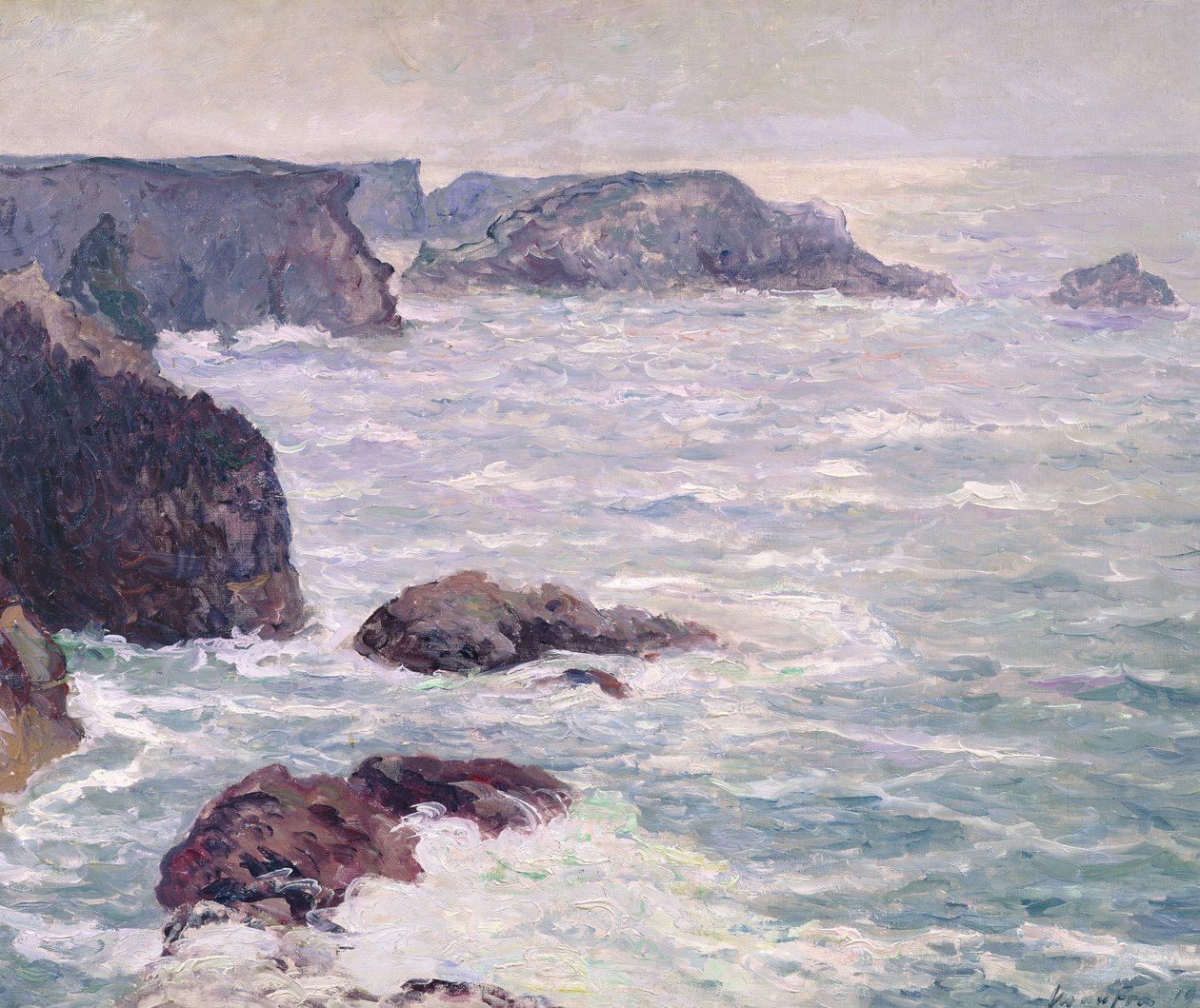 Güneşin altında Goulphar by Maxime Emile Louis Maufra