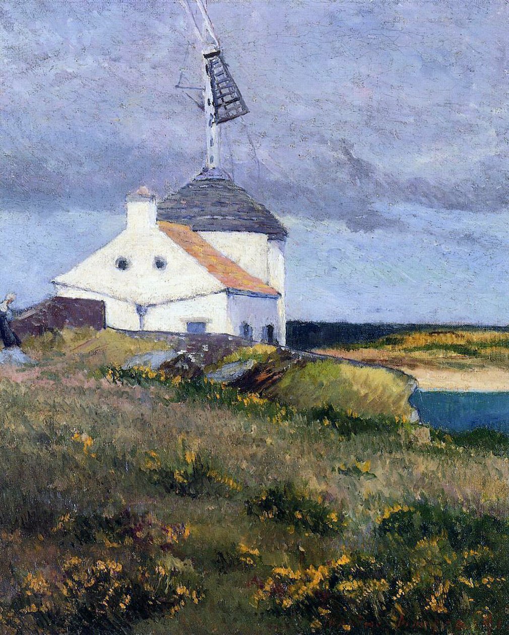Sinyal Kulesi, Brittany, 1911 by Maxime Emile Louis Maufra