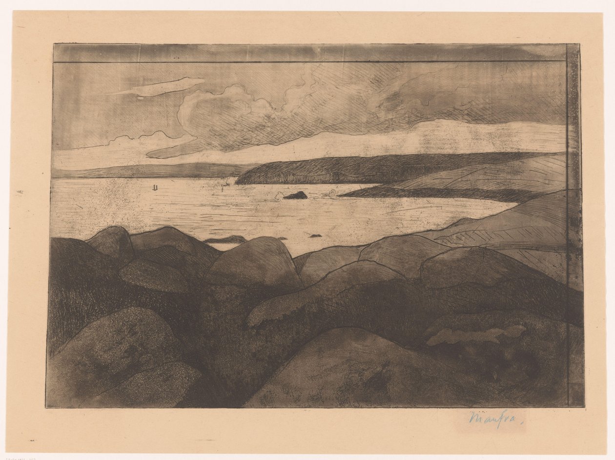 Breton Sahili by Maxime Camille Louis Maufra (attributed to)