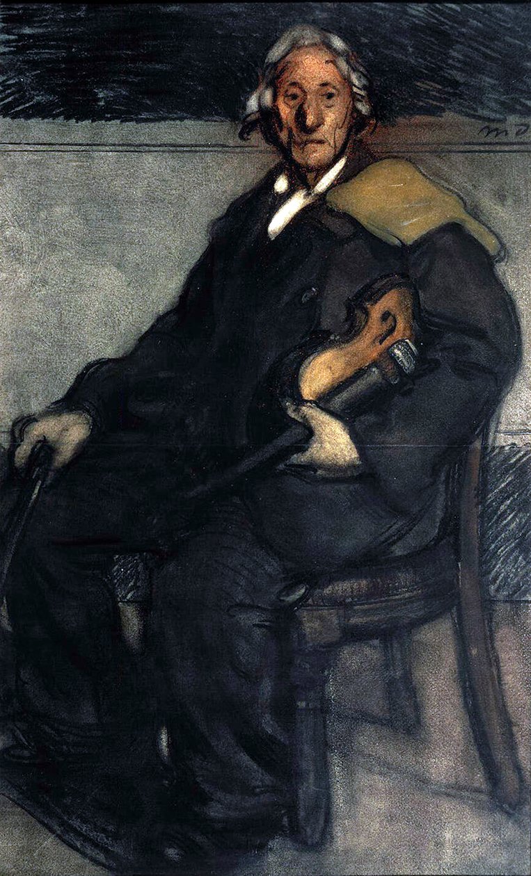 Kemancı, 20. yüzyılın başlarında. by Maxime Dethomas
