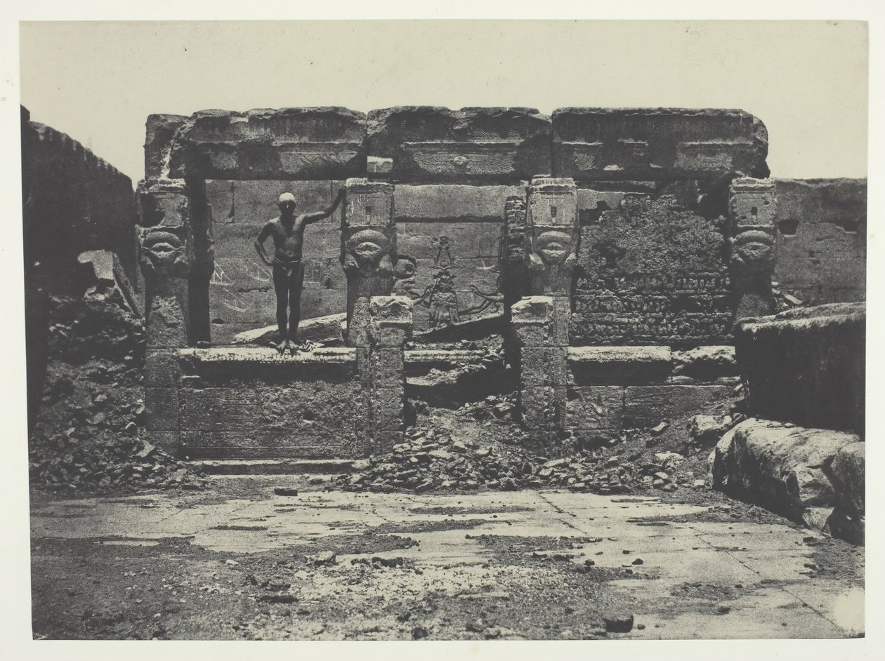 Dendera Teutyres Büyük Tapınağı, Yukarı Mısır, 184951, 1852