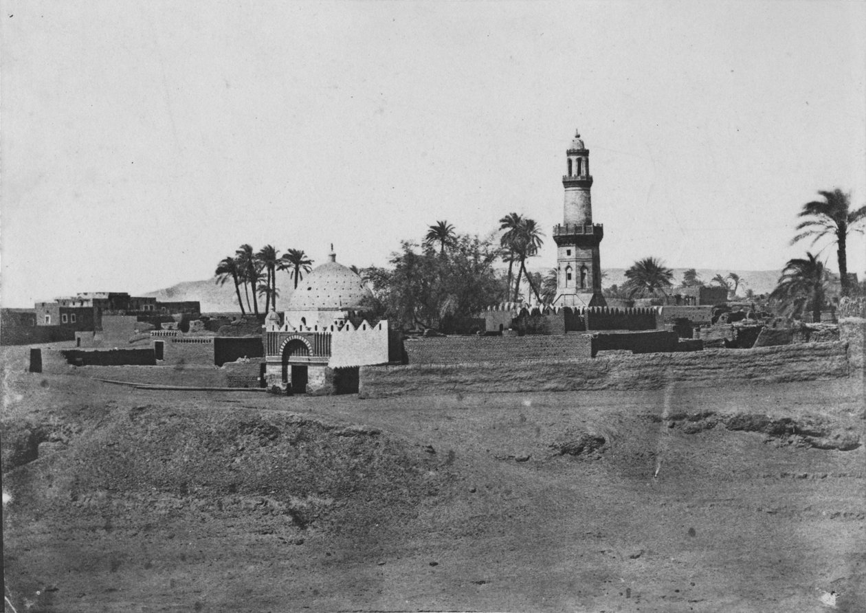 Yukarı Mısır: Murad Bey Camii ve Mezarı, c1850 by Maxime Du Camp