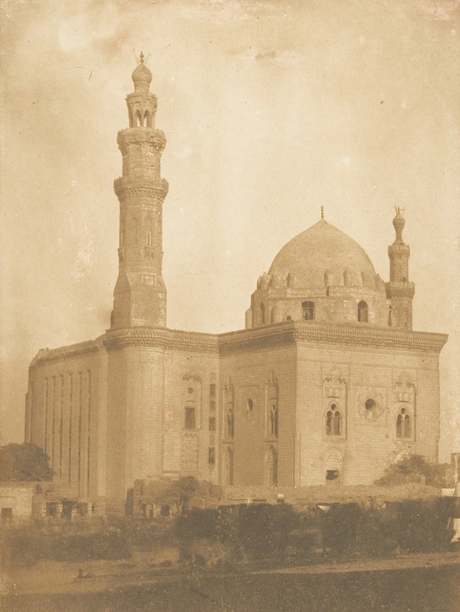 Sultan Haçan Camii, Place de Roumelich, au Kaire, 13 Aralık 1849. by Maxime Du Camp