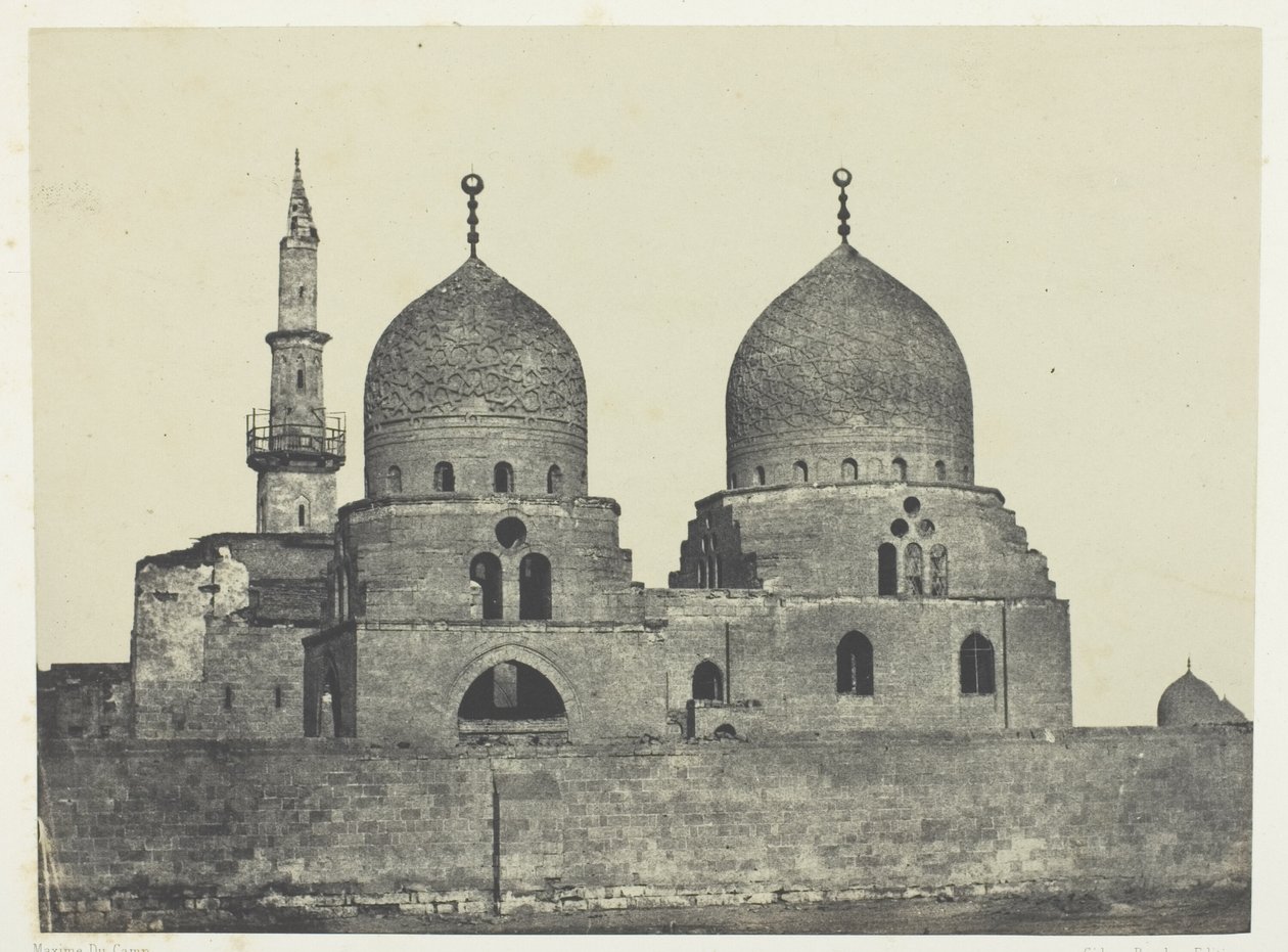 Sultan Kansou-el-Gouri Camii ve Türbesi, Kahire by Maxime Du Camp