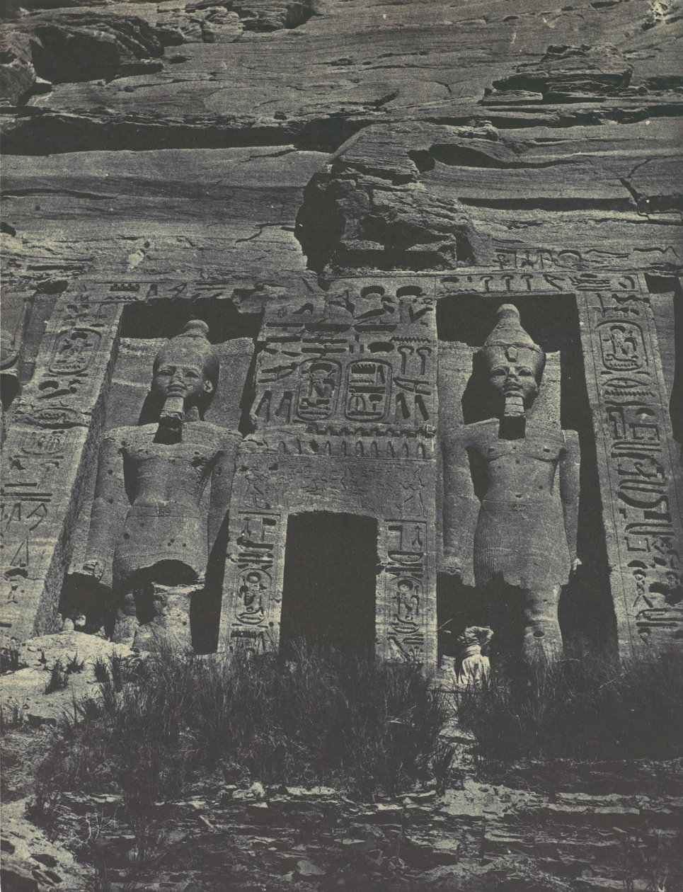 Nubiya. Ibsambul. Hathor