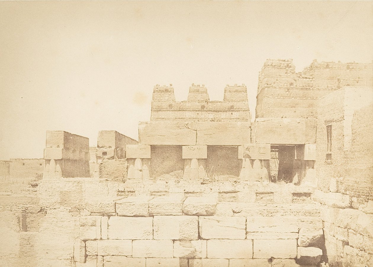 Luksor, Thebes, 1849-50
