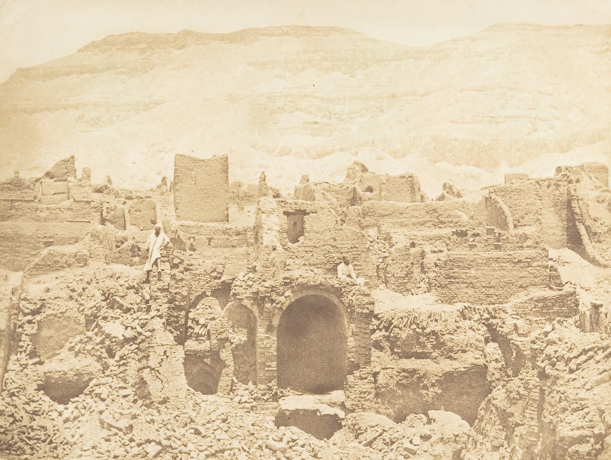 Medinet-Habu Thebes, 1849-50