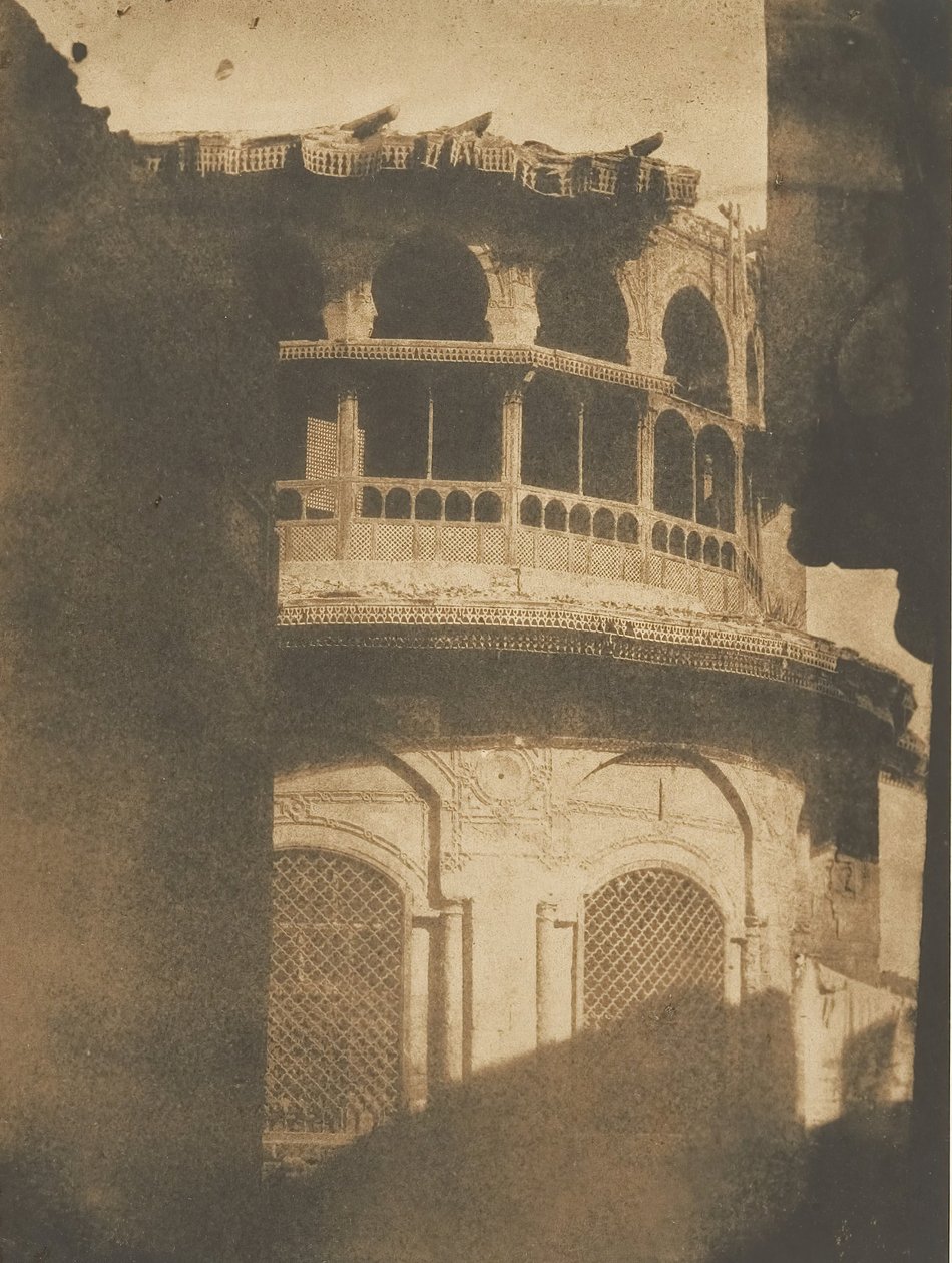 Sibyl veya Çeşme ve Souk-el-asr Okulu, Kahire, Aralık 1849-Ocak 1850. by Maxime Du Camp