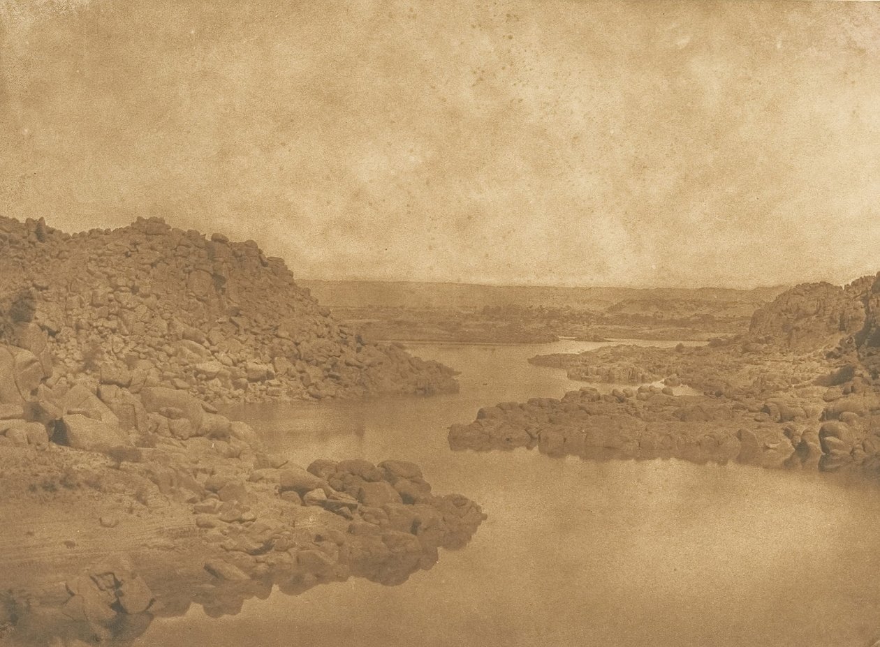 G.D. tarafındaki ilk Katarakt çıkışı, 1849-50. by Maxime Du Camp