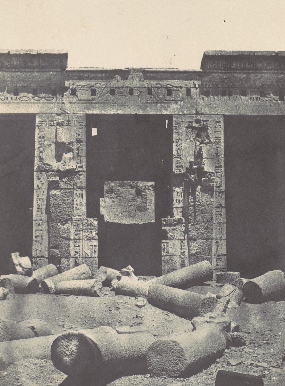 Teb. Medinet-Habou. Ramses-Méiamoun Sarayı