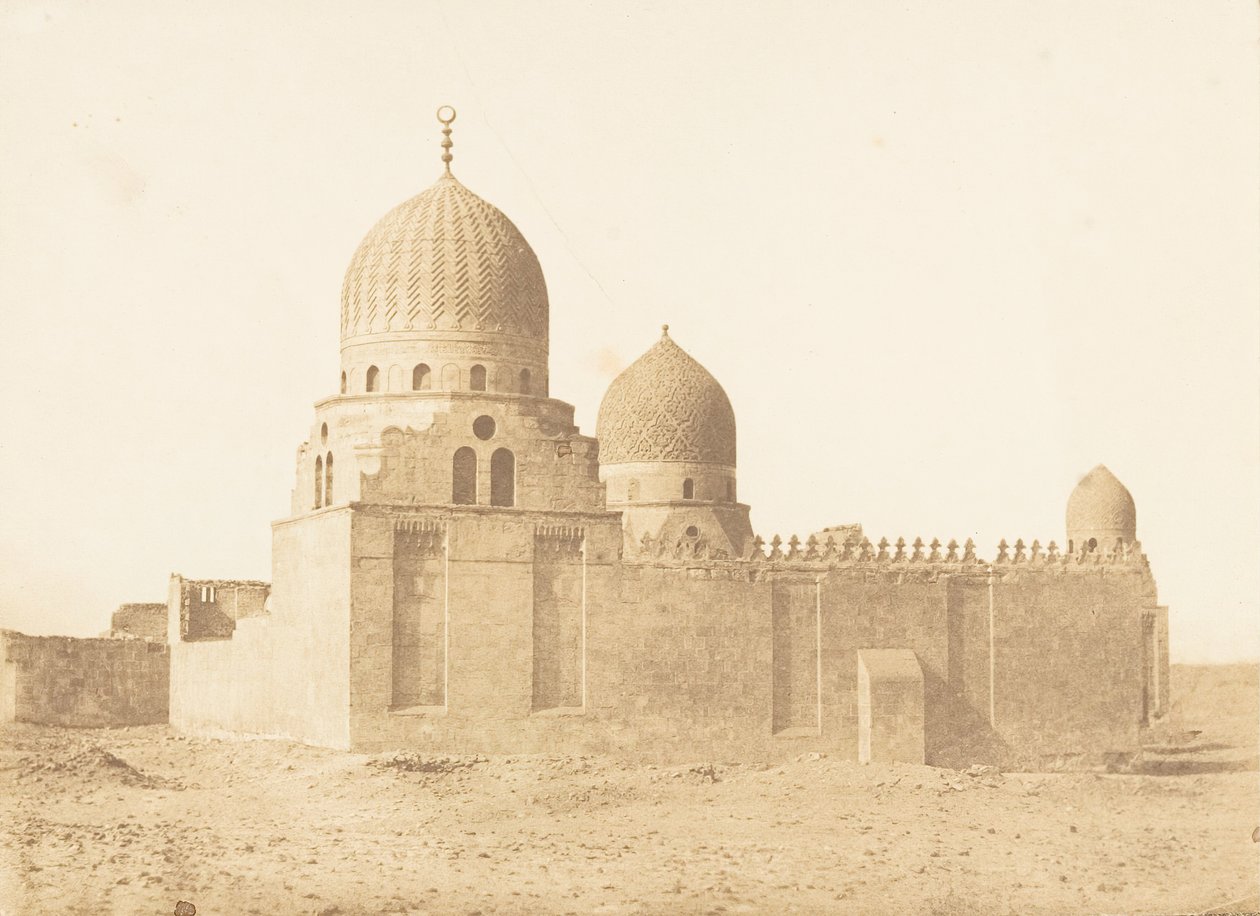 Memluk Sultanlarının Mezarı, Kahire, Aralık 1849-Ocak 1850. by Maxime Du Camp