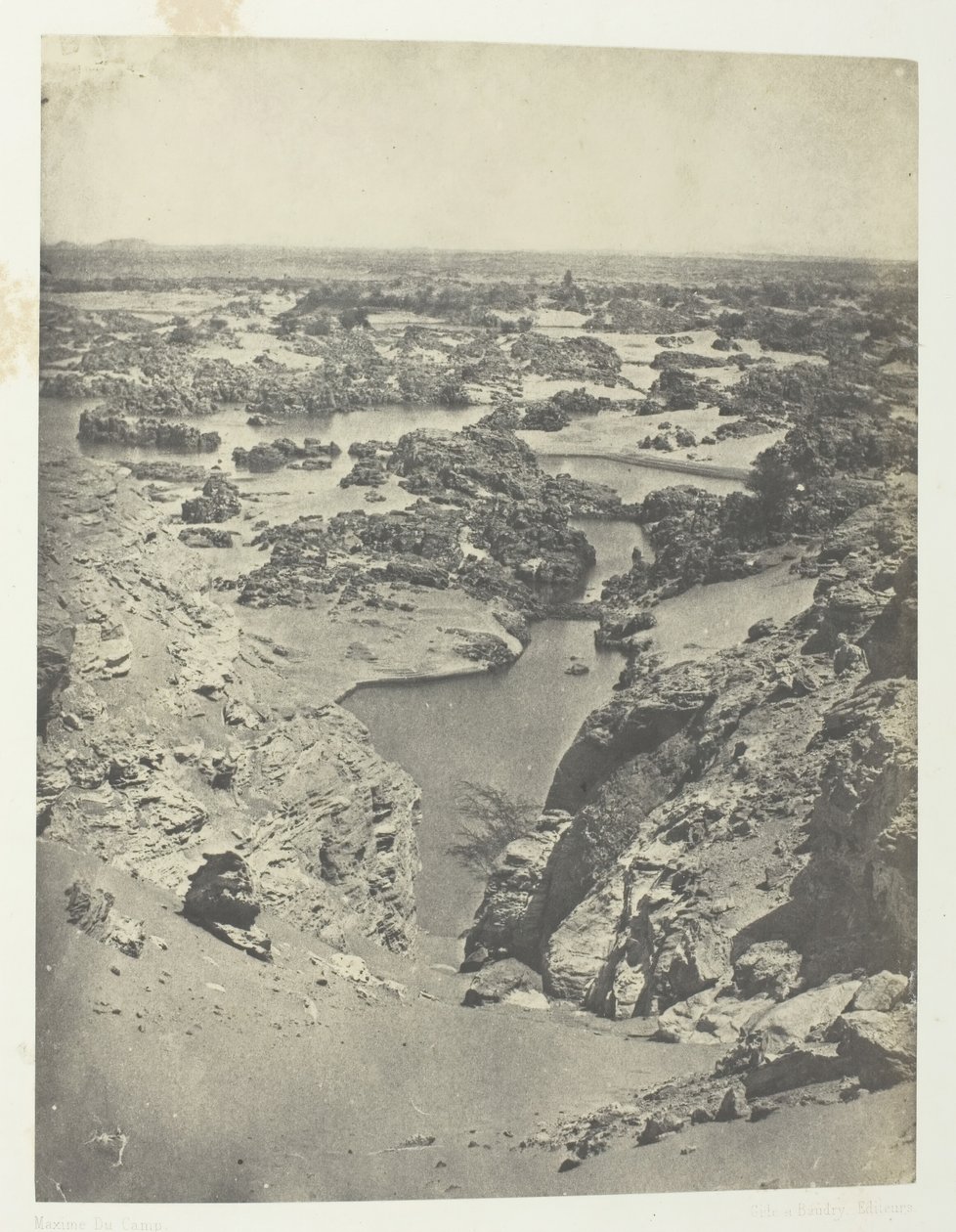 İkinci Kataraktın Cavalier Görünümü, Nubia, 184951, 1852