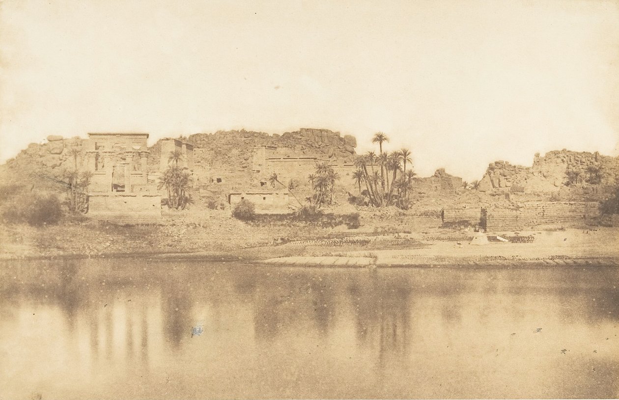 Doğudan alınan Philae Adası