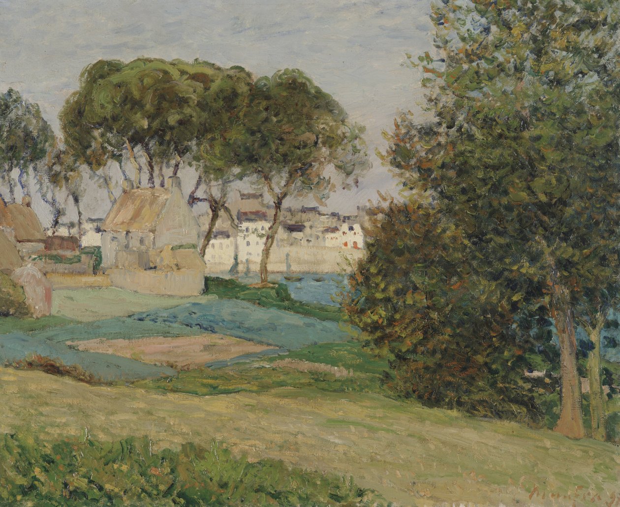 Douarnenez, Ekim Manzarası by Maxime Emile Louis Maufra