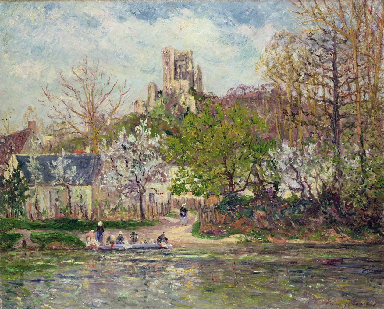 Lavardin'de Bahar Zamanı (Touraine) by Maxime Emile Louis Maufra