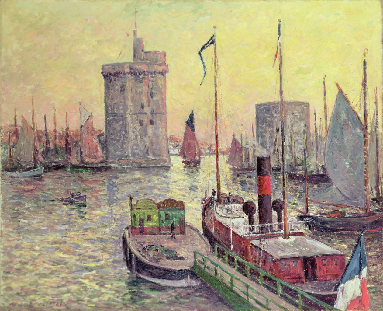 La Rochelle Limanı by Maxime Emile Louis Maufra