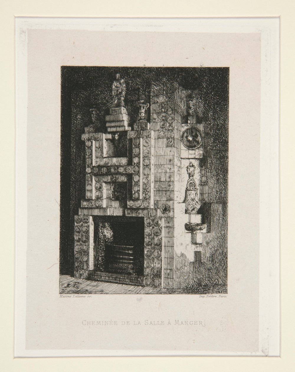 Chemin? de la salle ? yemlik (Yemek Odasında Şömine), pl. 4 süitten Chez Victor Hugo (Victor Hugo by Maxime Lalanne