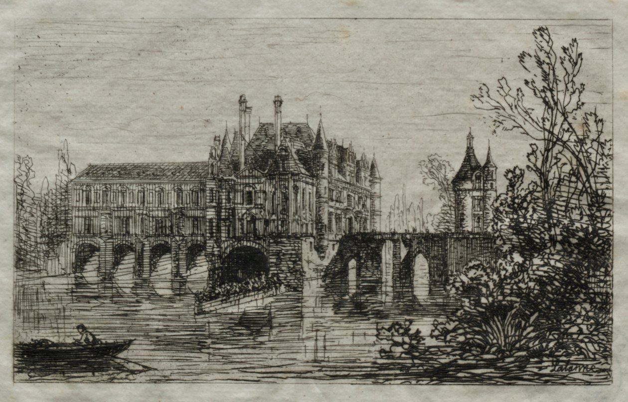 Chenonceau Kalesi by Maxime Lalanne