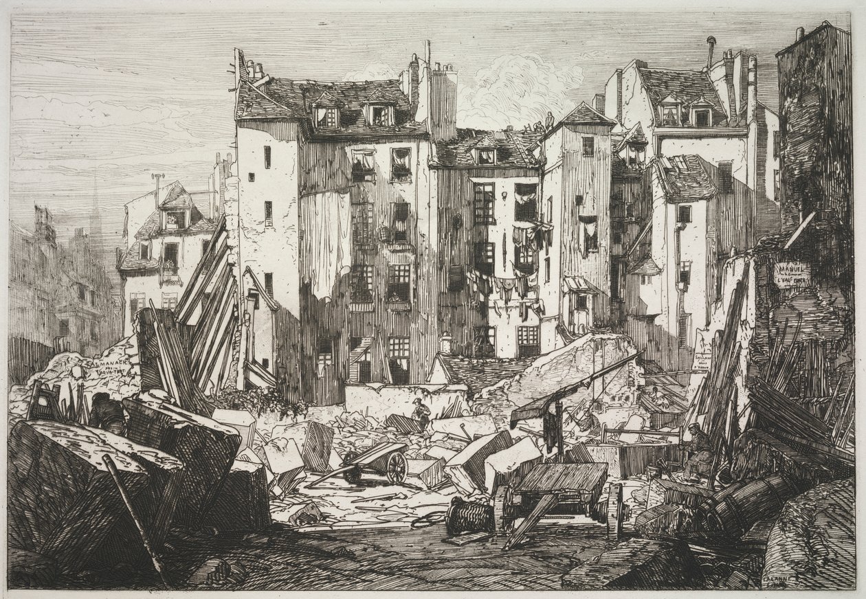 Rue des Ecoles'in Açılışı İçin Yıkım by Maxime Lalanne