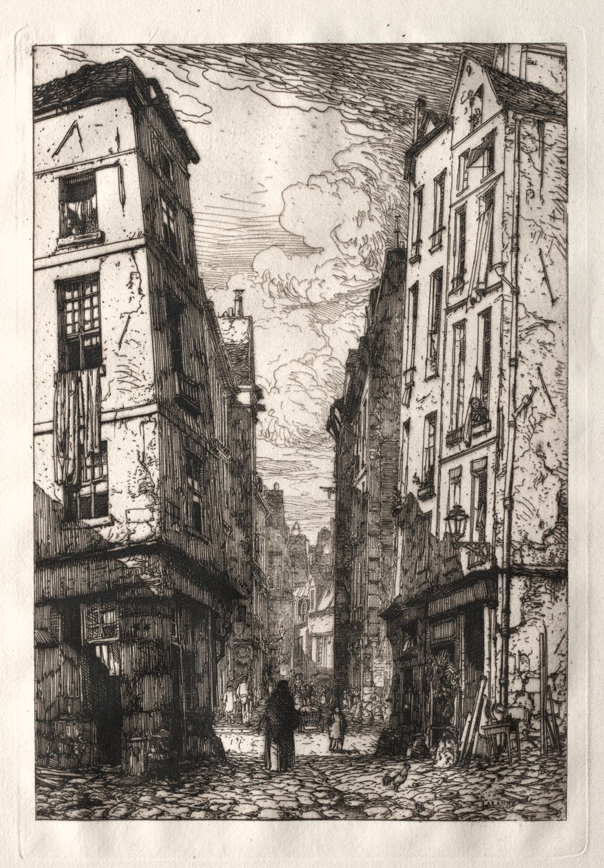 Rue des Marmousets. by Maxime Lalanne