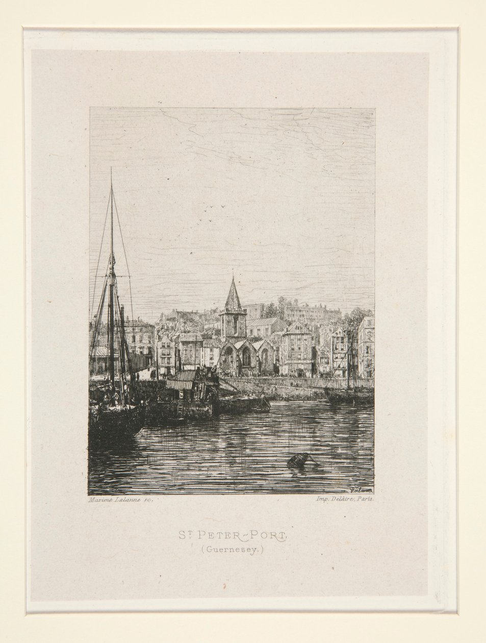 Peter-Port, Guernsey, pl. Süitten 1 adet Chez Victor Hugo (Victor Hugo by Maxime Lalanne