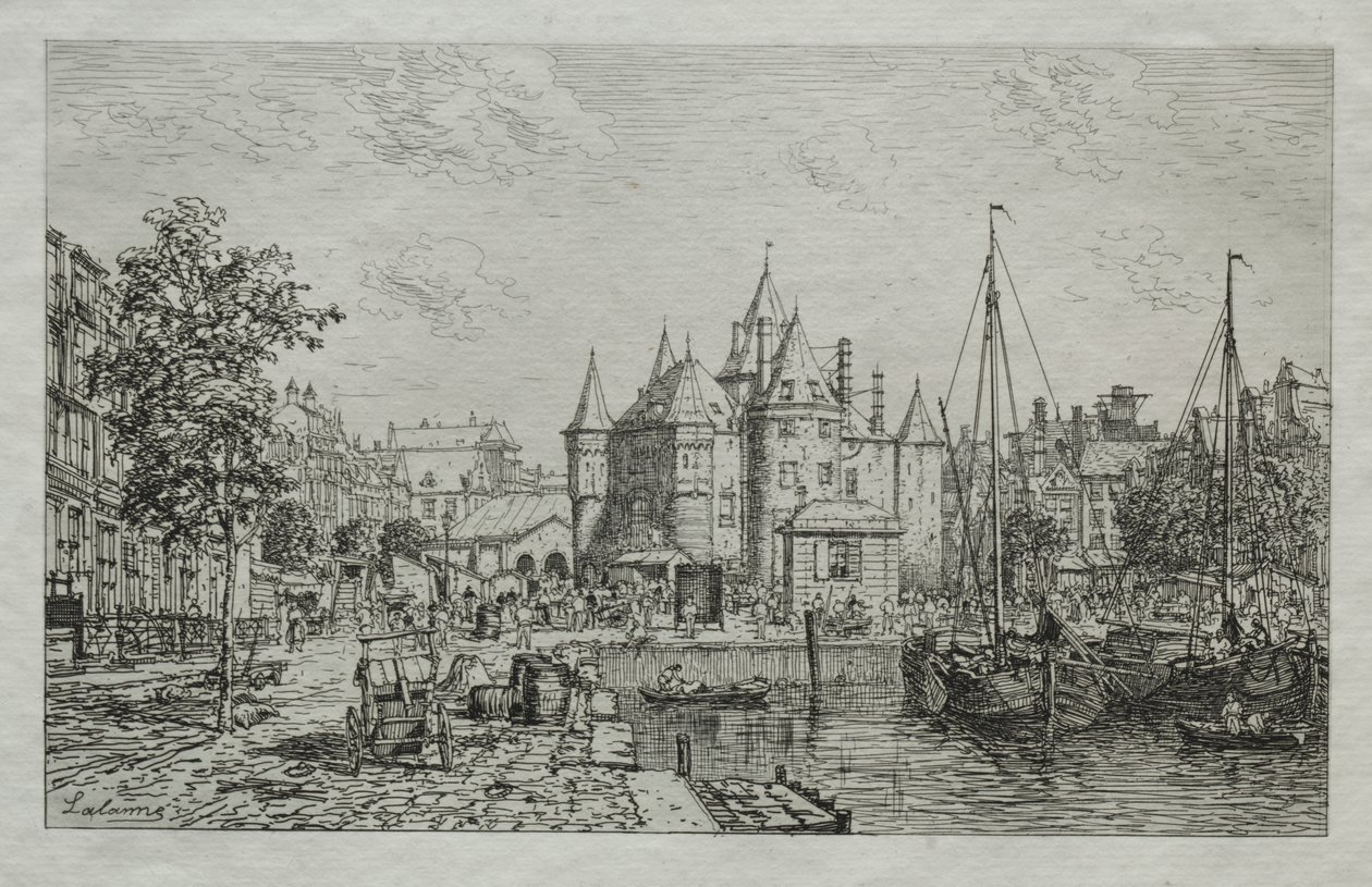 Amsterdam şehrinin Wagg-Poidleri by Maxime Lalanne