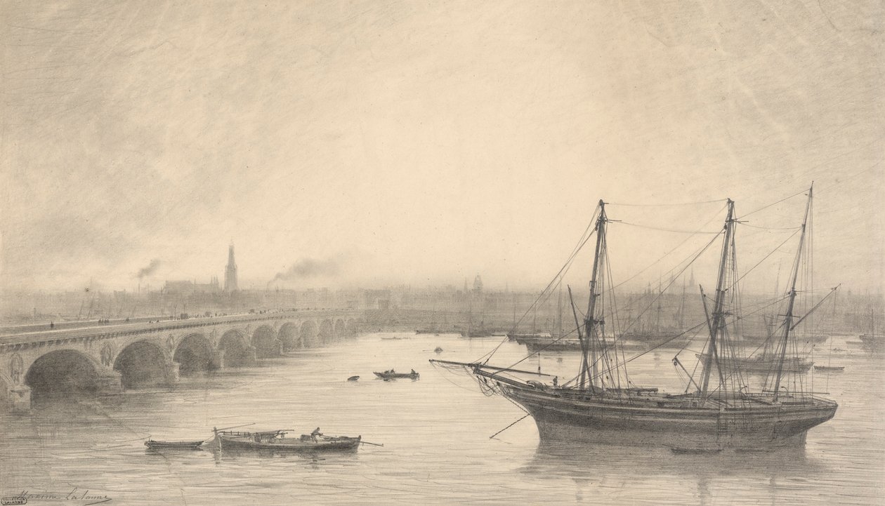 Bordeaux manzarası by Maxime Lalanne
