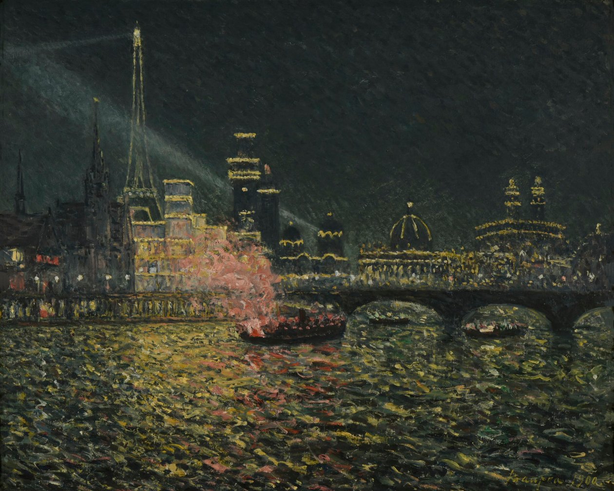 Gece Perisi: Evrensel Sergi 1900 Gece şenlikleri: Dünya Fuarı 1900, 1900. by Maxime Maufra