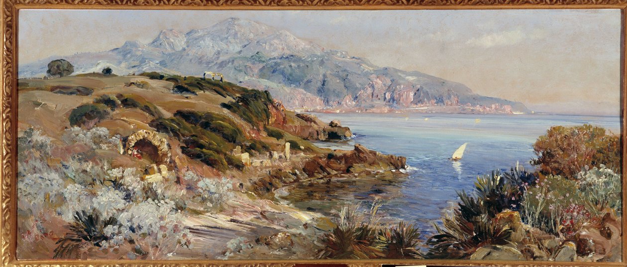 Cezayir'deki Tipaza Körfezi Tablosu, Maxime Noire (1861-1927) Zorunlu söz: Provence, Marsilya'nın koleksiyon vakfı saygıları by Maxime Noire
