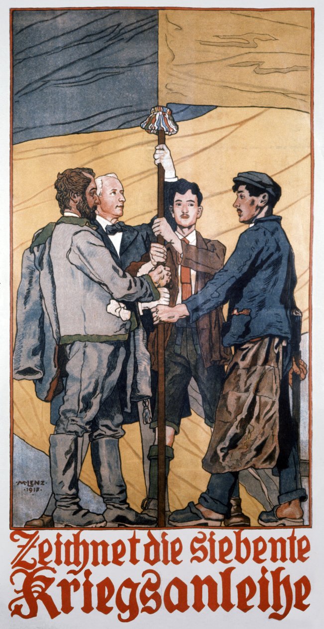 1. Dünya Savaşı "7. Savaş Kredisine Abone Olun" by Maximilian Lenz