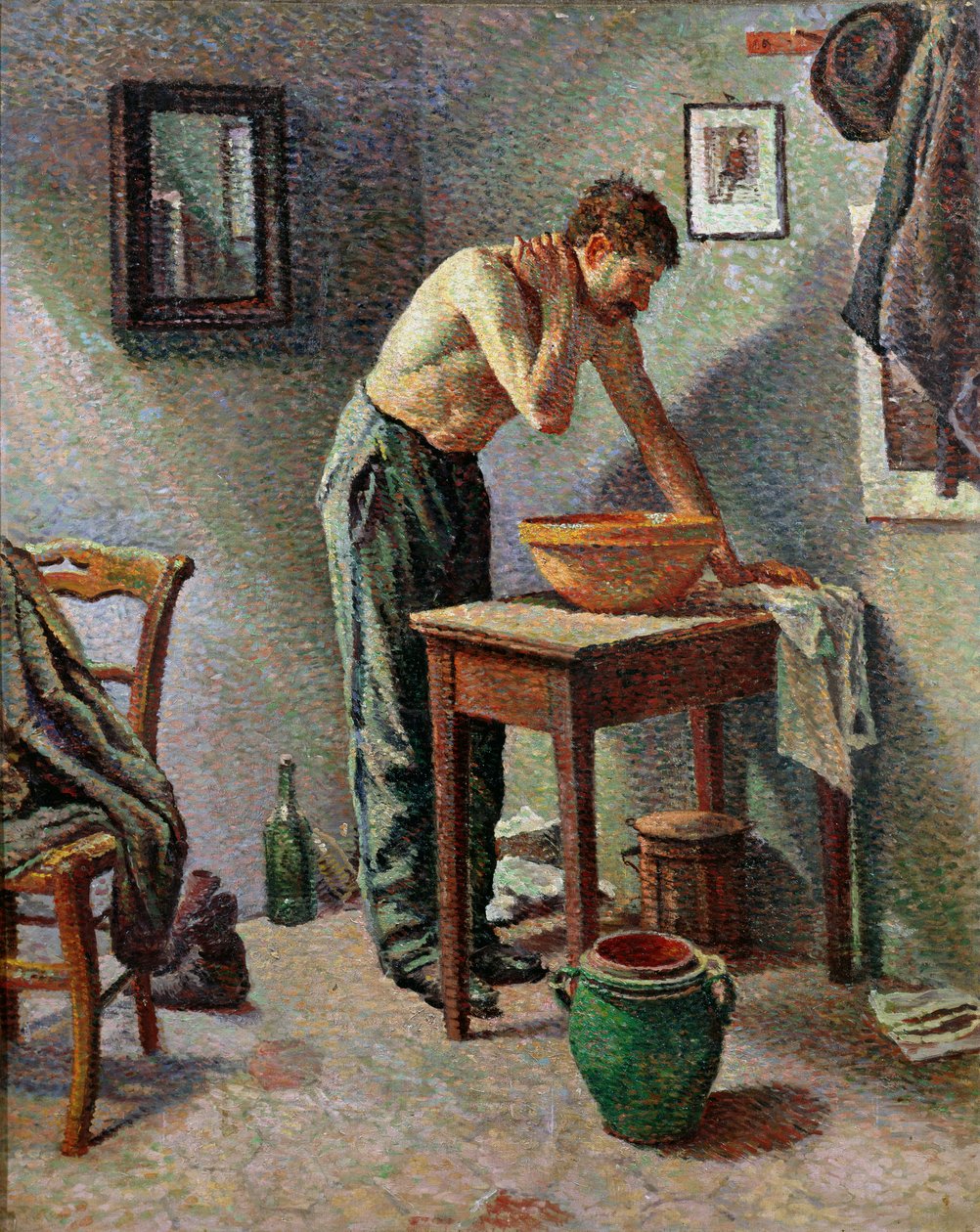 Tuvalet, 1887 by Maximilien Luce