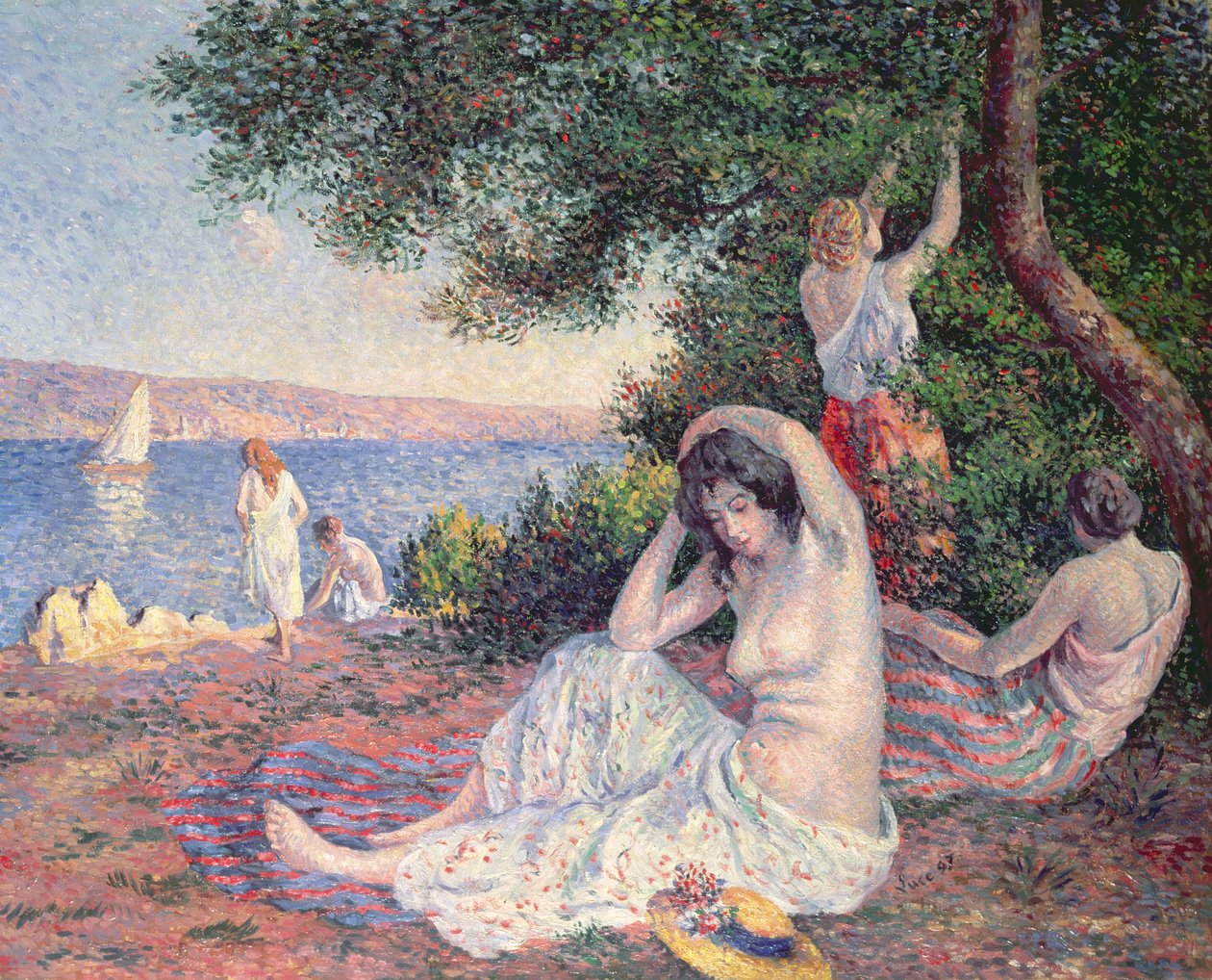 Kadın Banyosu by Maximilien Luce