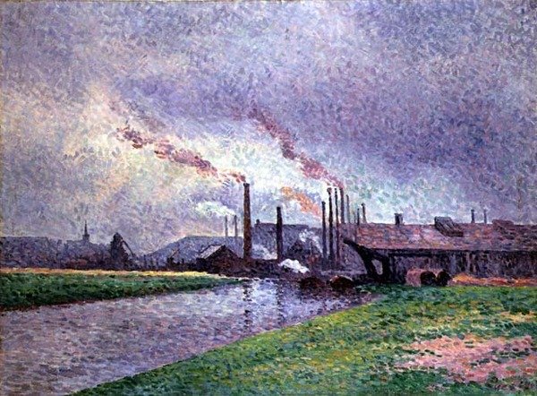 Nehir boyunca by Maximilien Luce