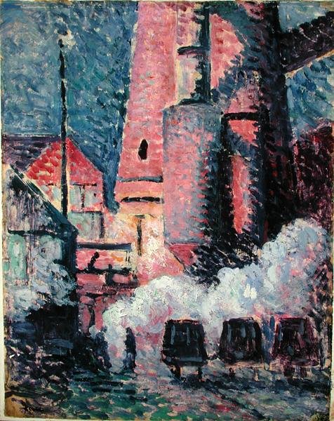 charleroi by Maximilien Luce
