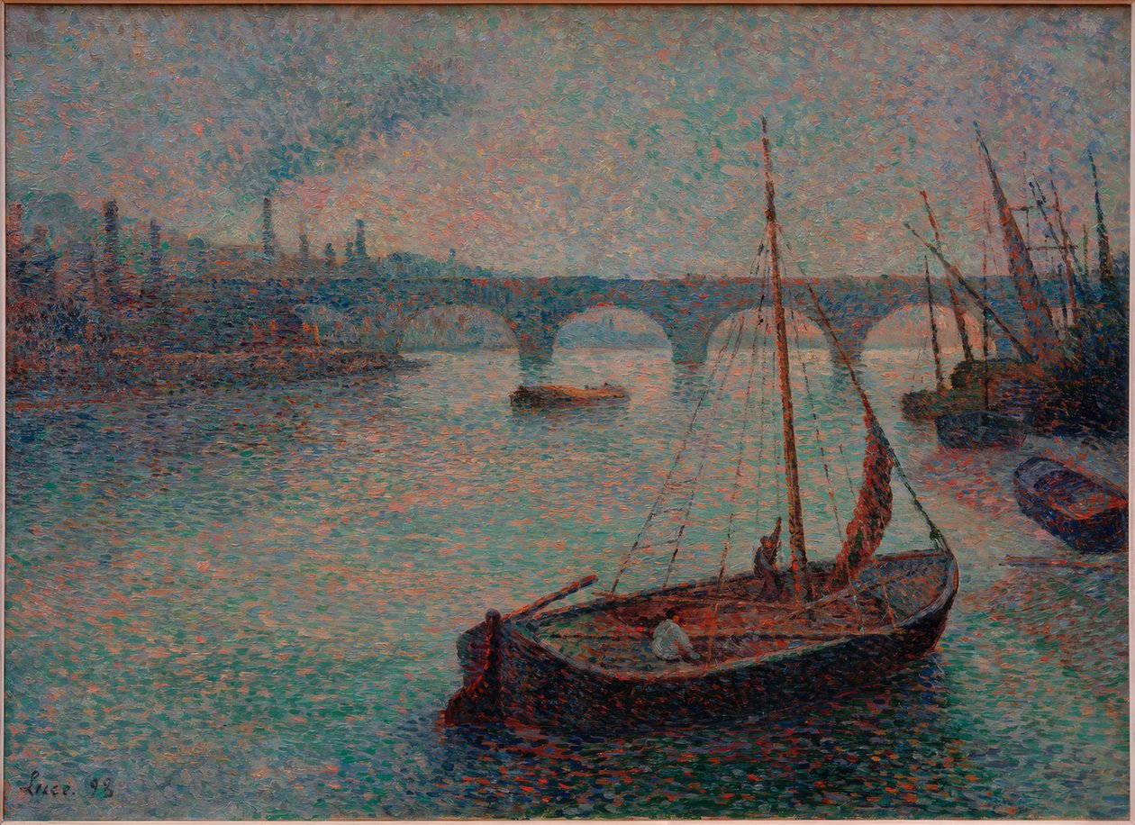 Londra limanı by Maximilien Luce
