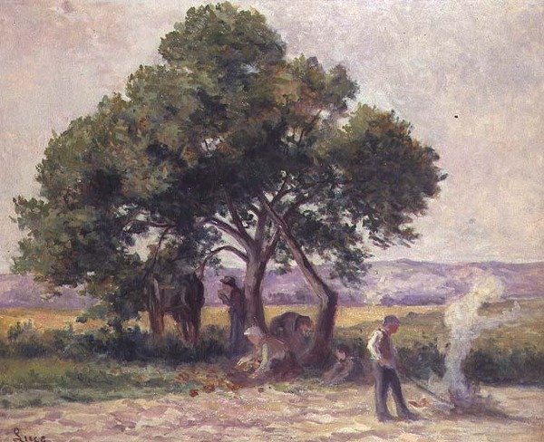 Elma Ağaçları by Maximilien Luce