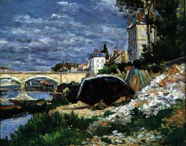 Nehrin Kıyıları by Maximilien Luce