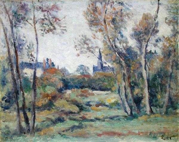Saint-Ay Köyü, 1912 dolayları (tuval üzerine yağlı boya) by Maximilien Luce