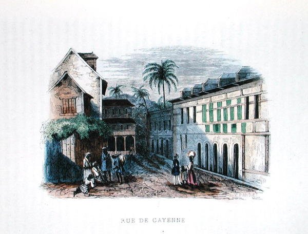 Rue de Cayenne, Fransız Guyanası, 