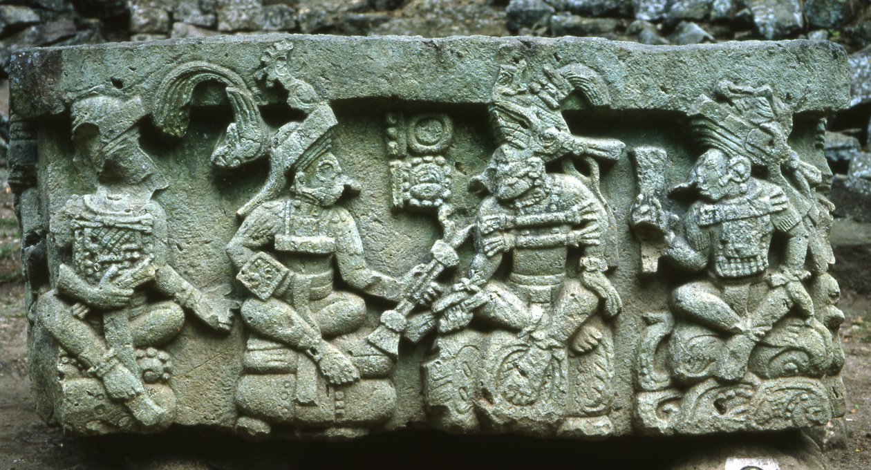 Copan sunağı Q by Mayan