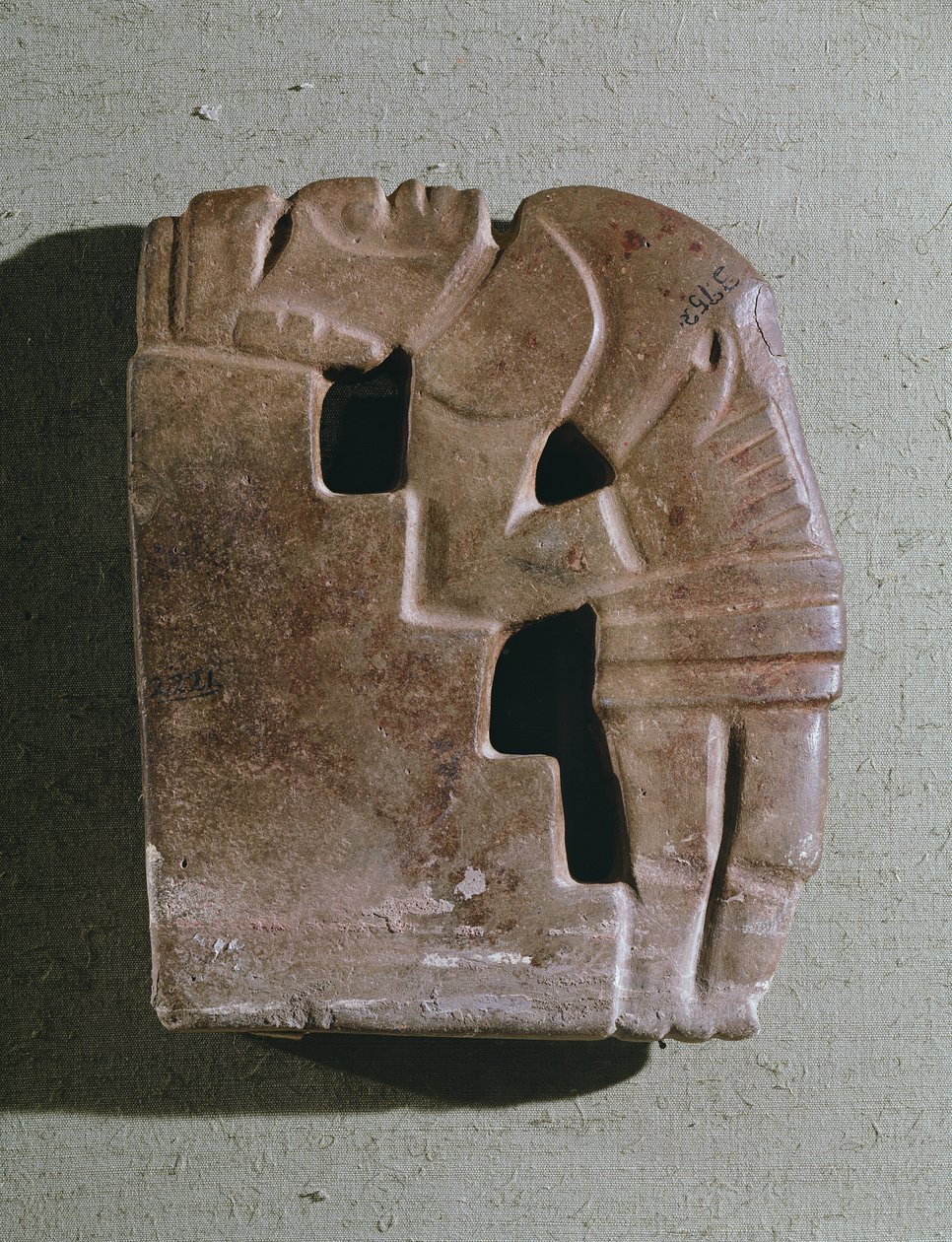 Bir adıma karşı kurban pozisyonundaki adam, Klasik dönem, MS 250-950 by Mayan