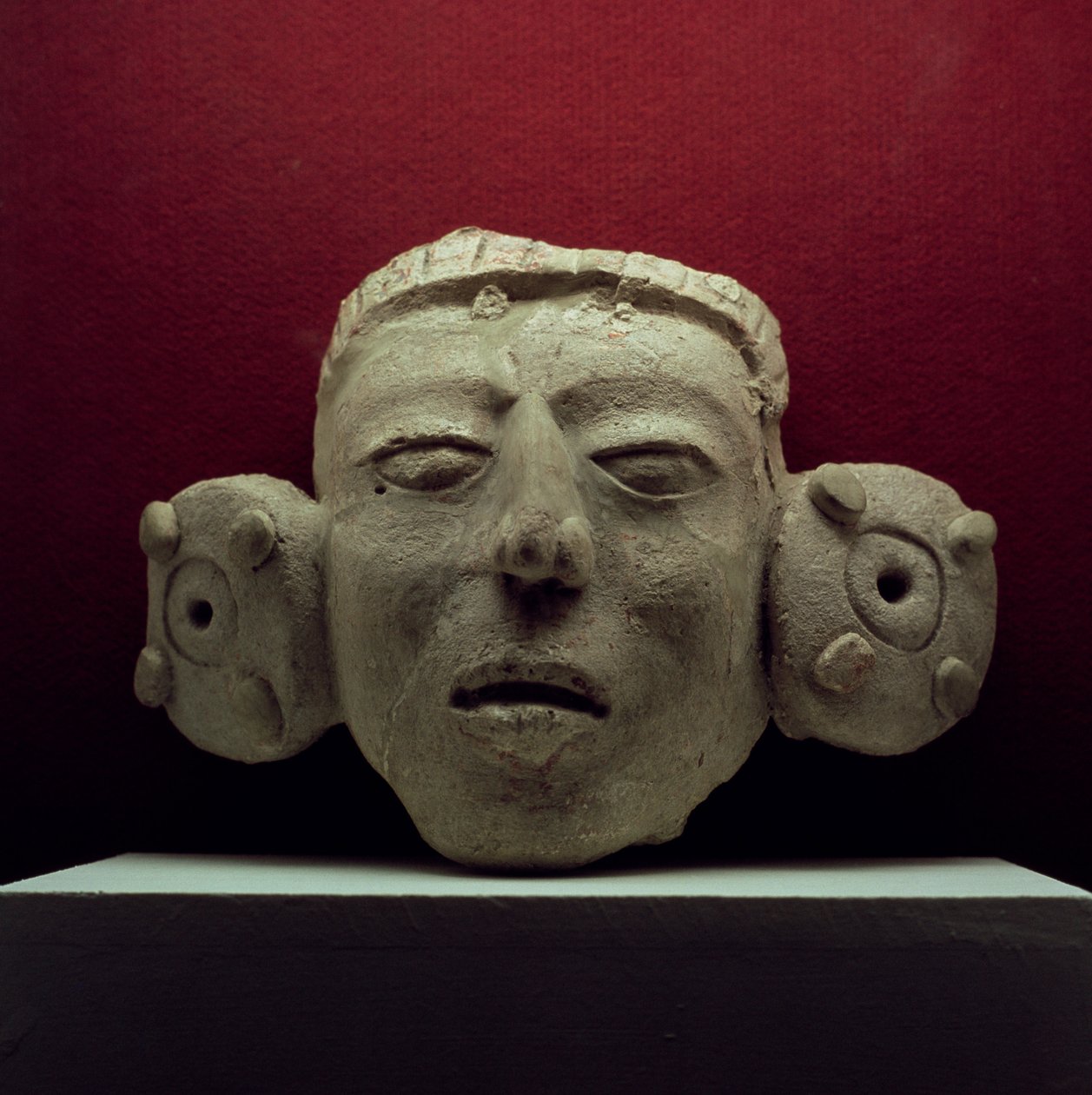 Maske, MS 500-900 (alçı) by Mayan