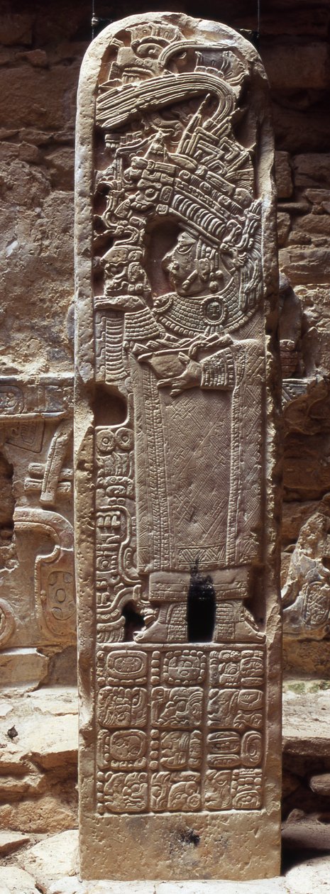 Stela 35 by Mayan