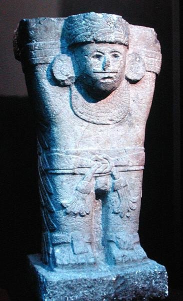 ಅಟ್ಲಾಂಟಾ, 800-1300 AD ಟರ್ಕ್ ರೂಪದಲ್ಲಿ ಬಲಿಪೀಠದ ಬೆಂಬಲ by Mayan