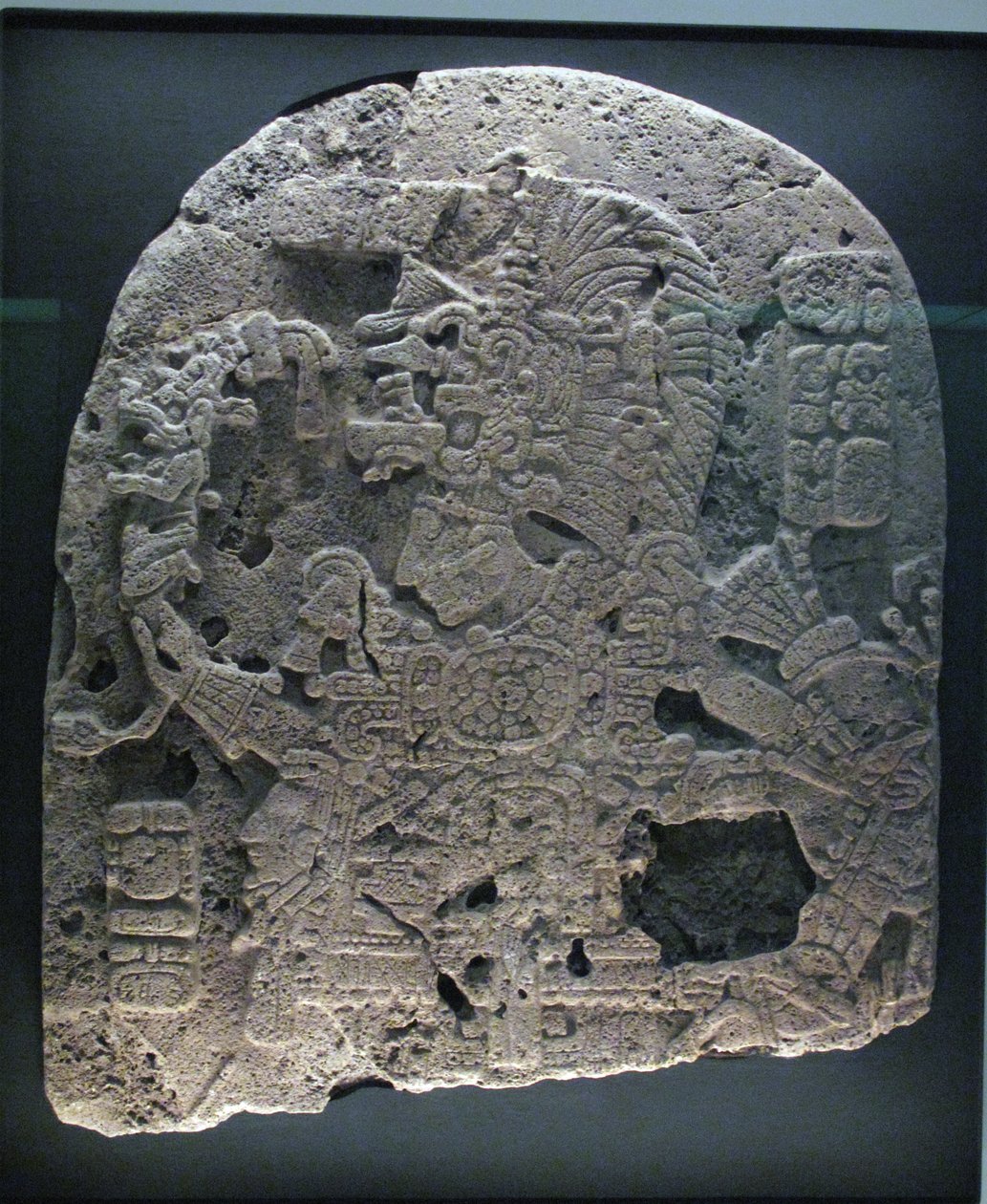 Cetvelli pano parçası, Peten bölgesi, Geç Klasik dönem, MS 600-900 by Mayan