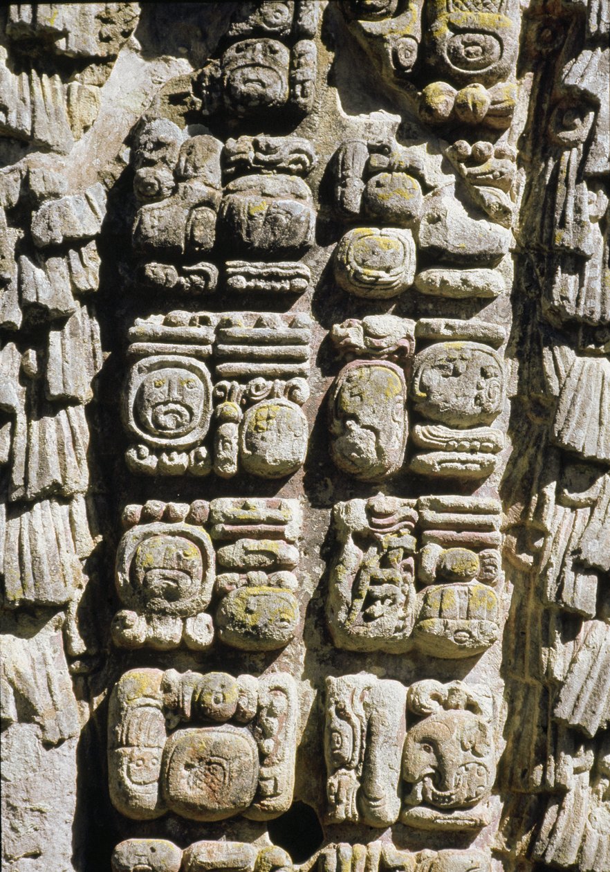 Stel A, Törenler Meydanı, MS 731 by Mayan