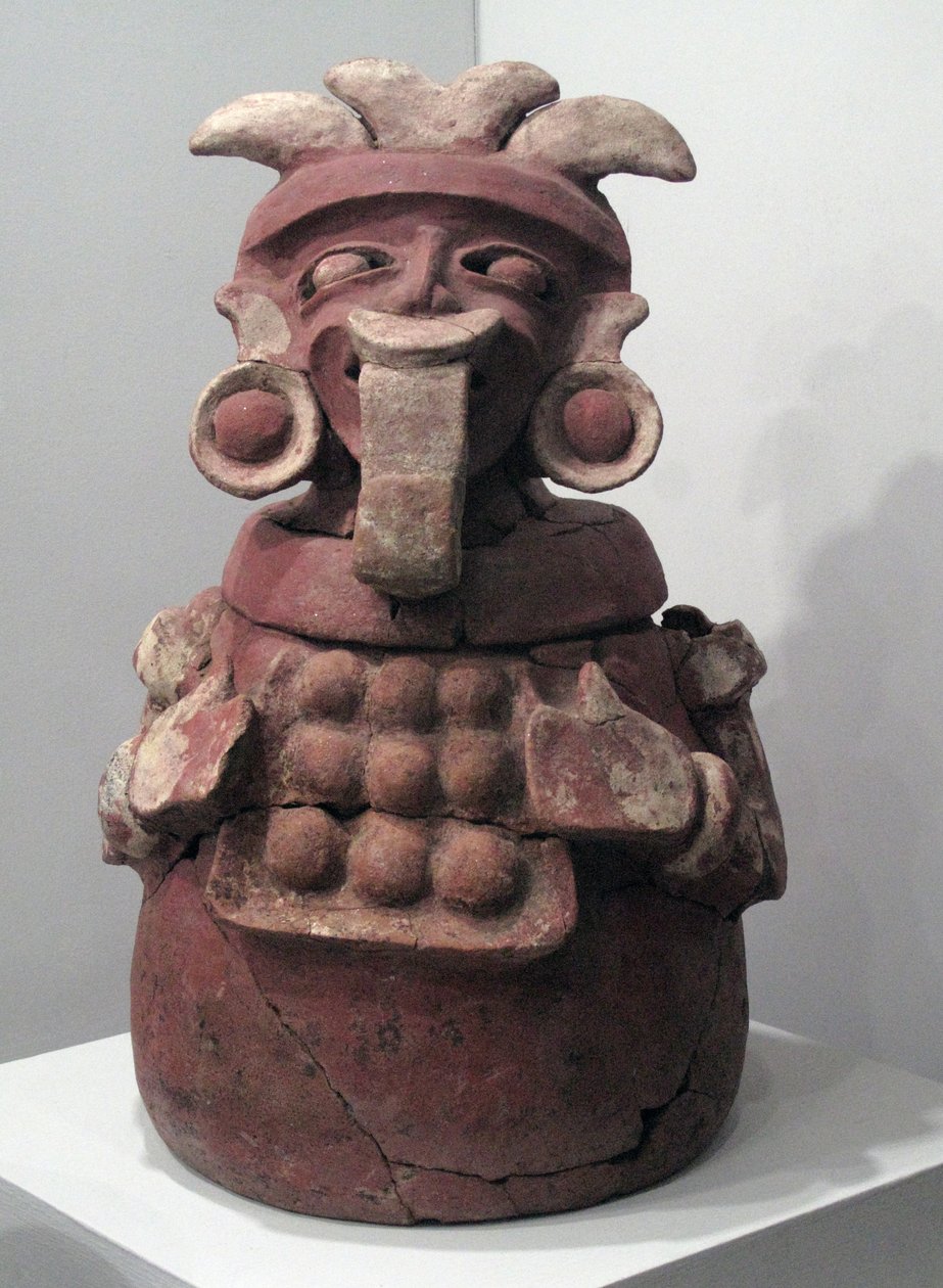 Cenaze vazosu, La Lagunita, Erken Klasik dönem, MS 250-550 (seramik) by Mayan Mayan