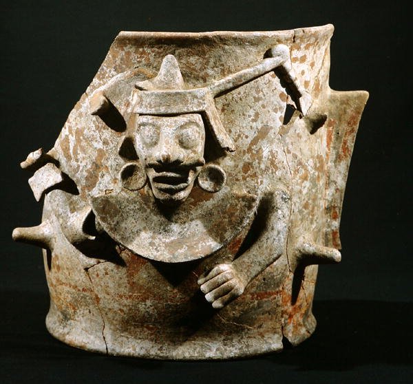 Tütsü brülörü, Iximche, Guatemala