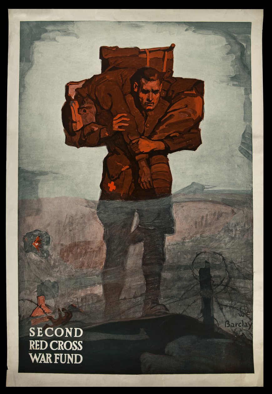 İkinci Kızılhaç Savaşı Fonu, 1917-18 by McClelland Barclay