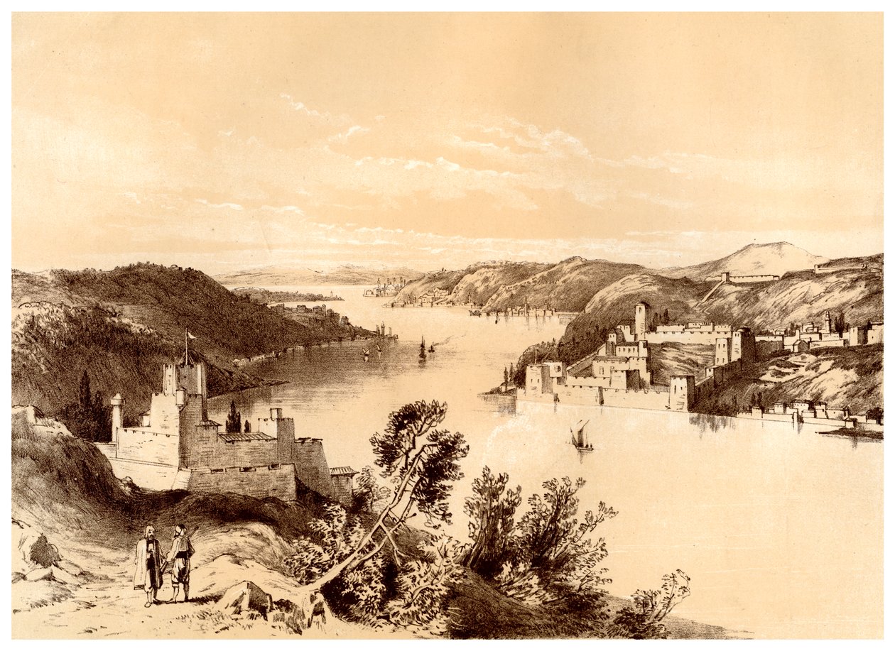 Çanakkale Kalesi, Türkiye, 19. yüzyıl. by McFarlane and Erskine